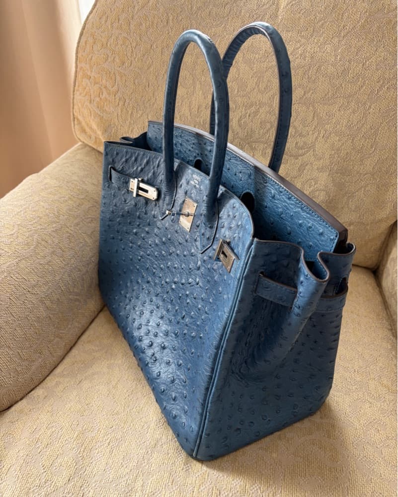 Hermes Ostrich Birkin 35 - Image 3