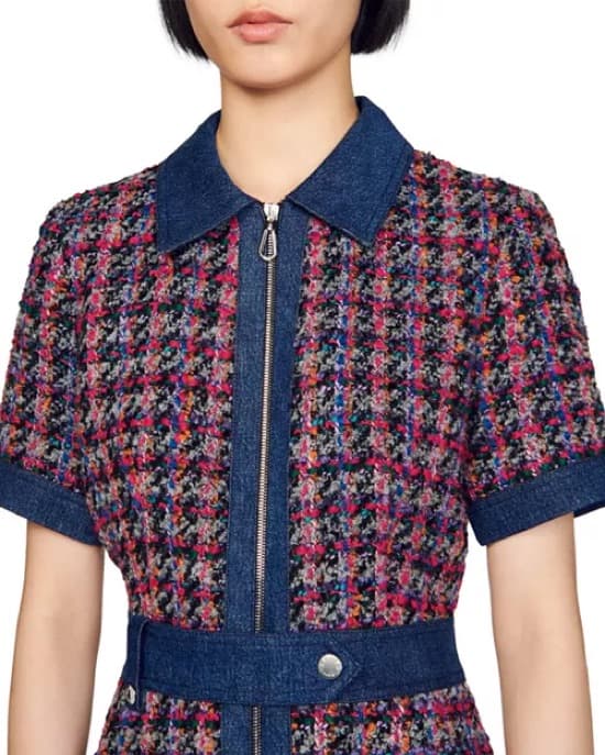Sandro Lonarde Coat Dress - Image 3