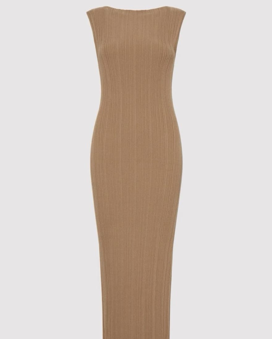 St. Agni Vas Pleat Knit Dress  - Image 1