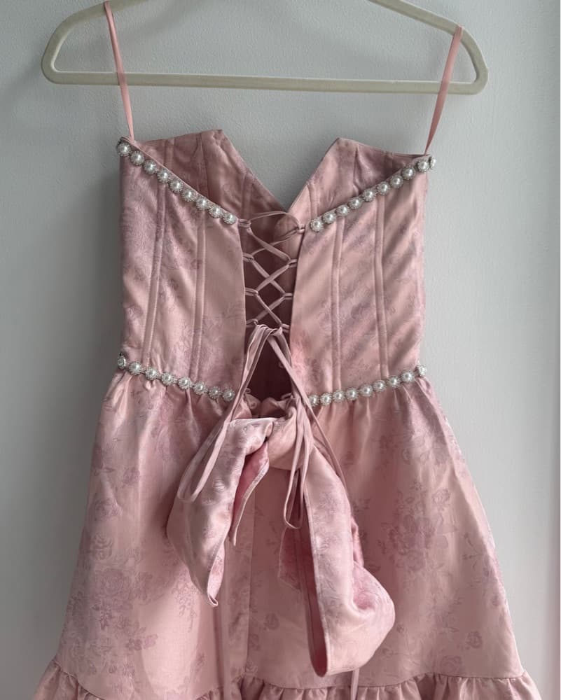 V. Chapman Vivian Strapless Dress - Image 5