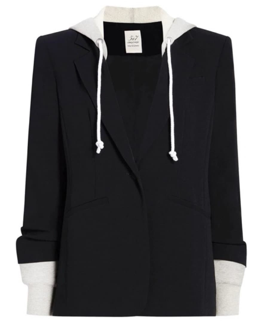 Cinq à Sept  Khloe Hooded Blazer Size S - Image 1