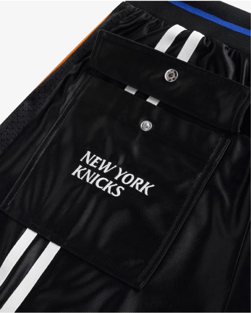 Black New York Knicks Track Pants - Image 4
