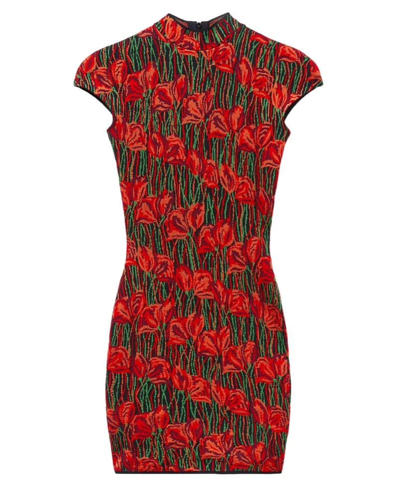 Pucci Fiore di Loto Jacquard Mini Dress - Image 4