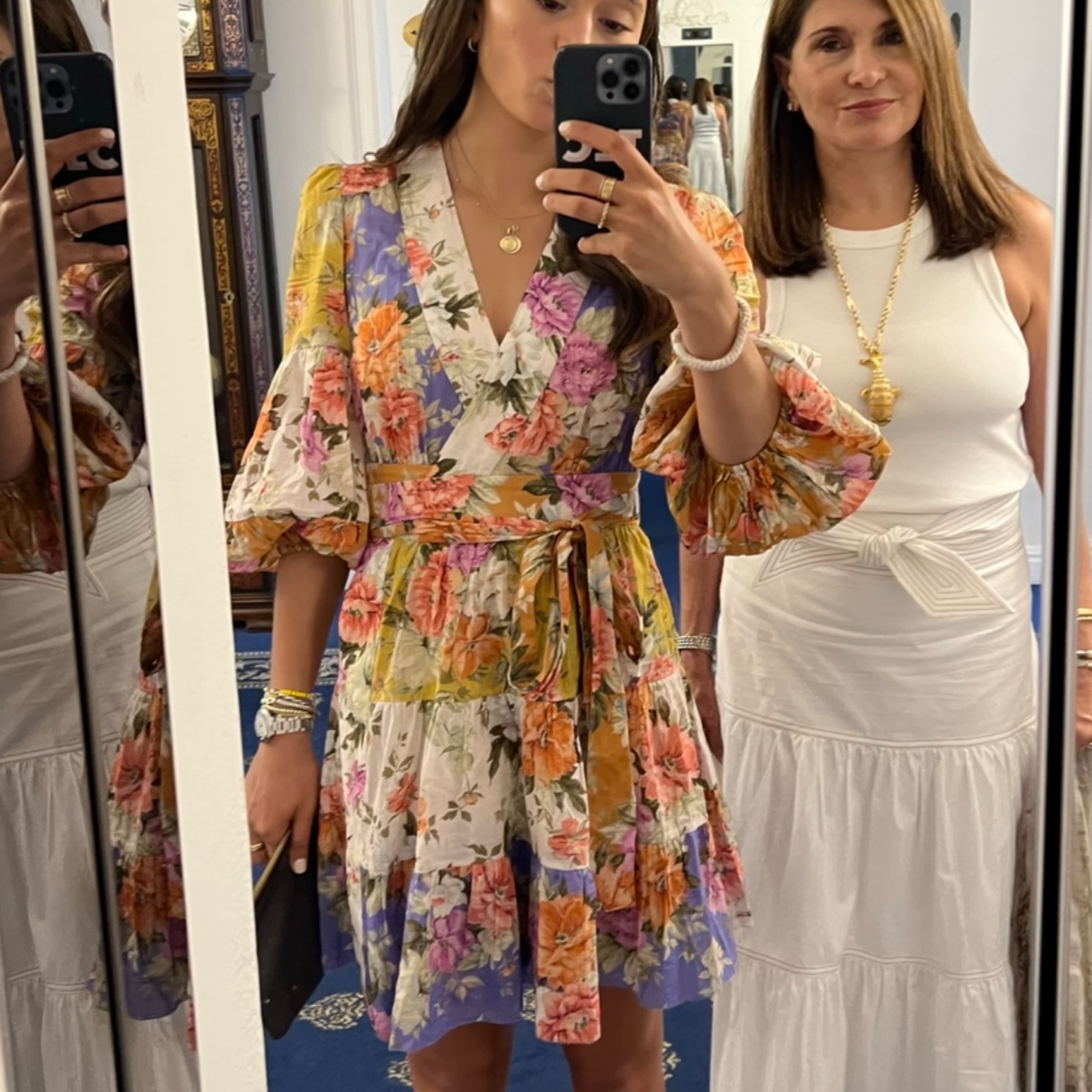 Zimmermann Pattie Wrap Minidress - Image 1