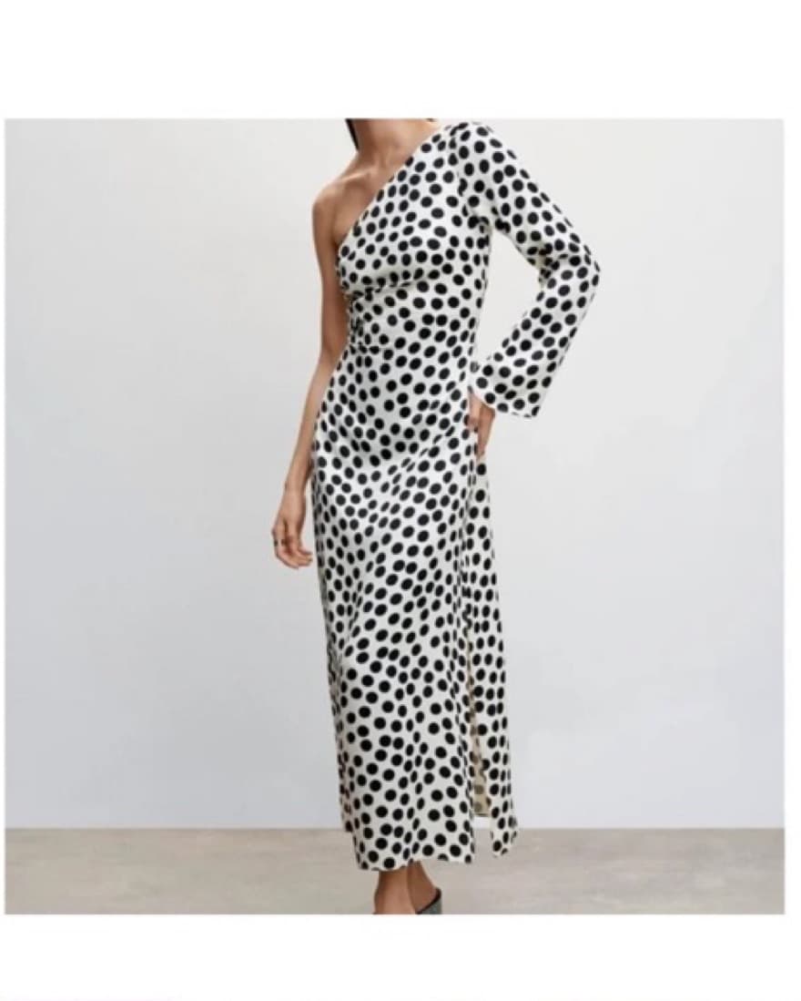 One Sleeve Long Dress - Image 2