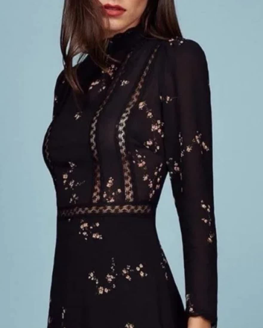 Reformation Floral Dress - Image 2