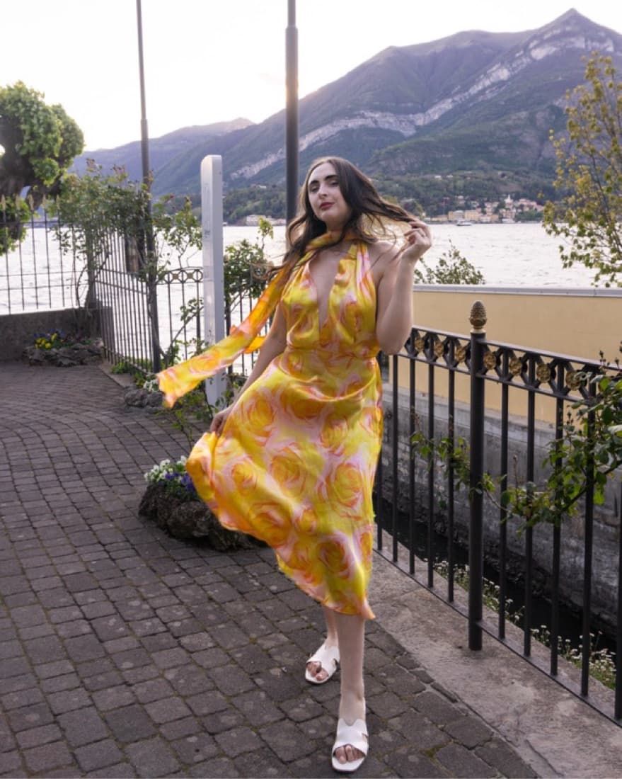 Camilla Wild Roses - 40 / Yellow Wild Ro - Image 1