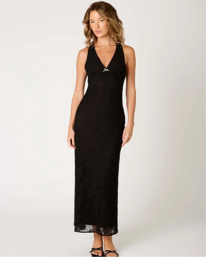 Elegant Lace Maxi Dress - Image 1