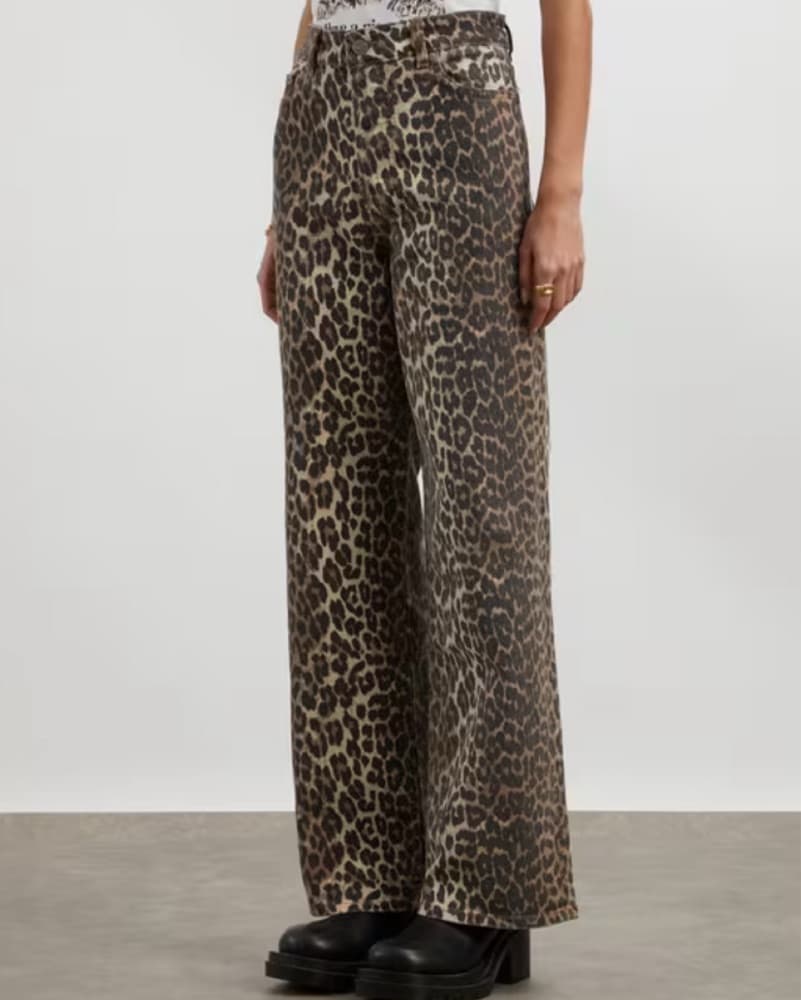 Leopard Jeans - Image 1