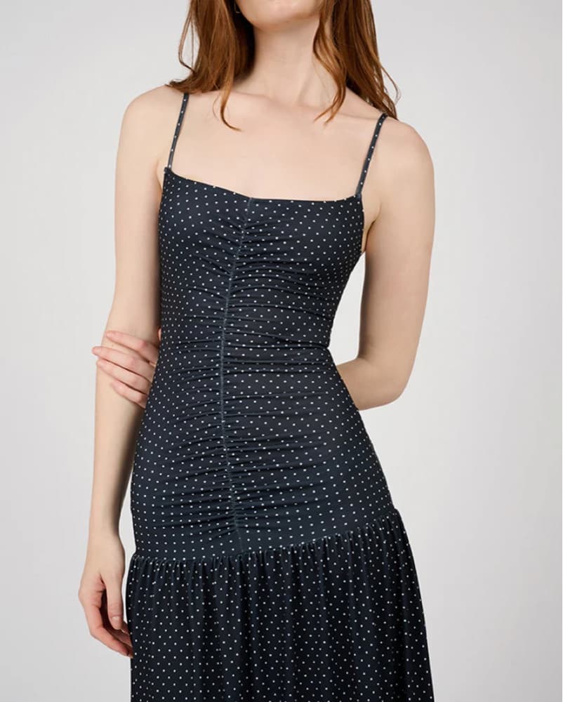 Ruched Front Scoop Maxi Dress  - Image 2