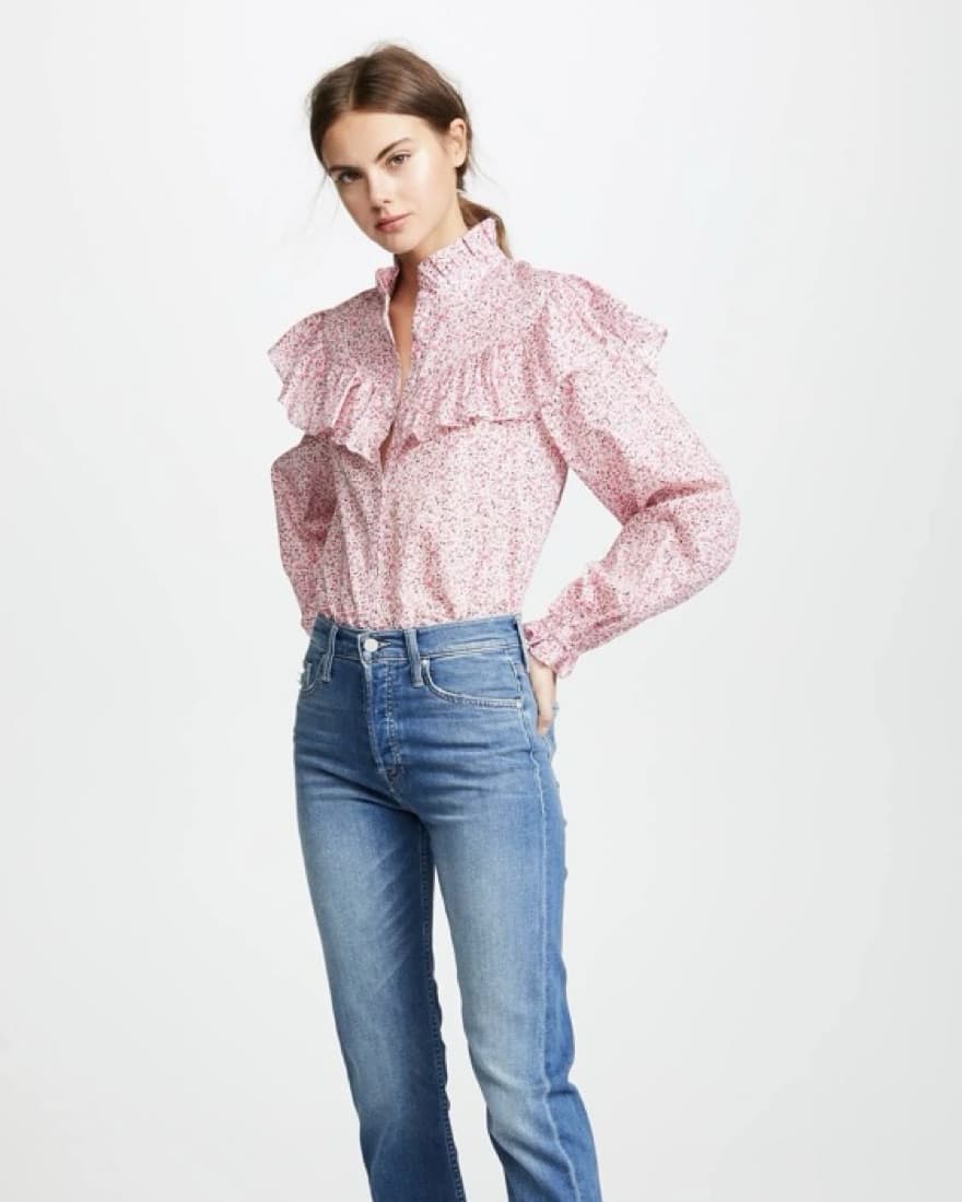 LoveShackFancy Erica Top - Image 5