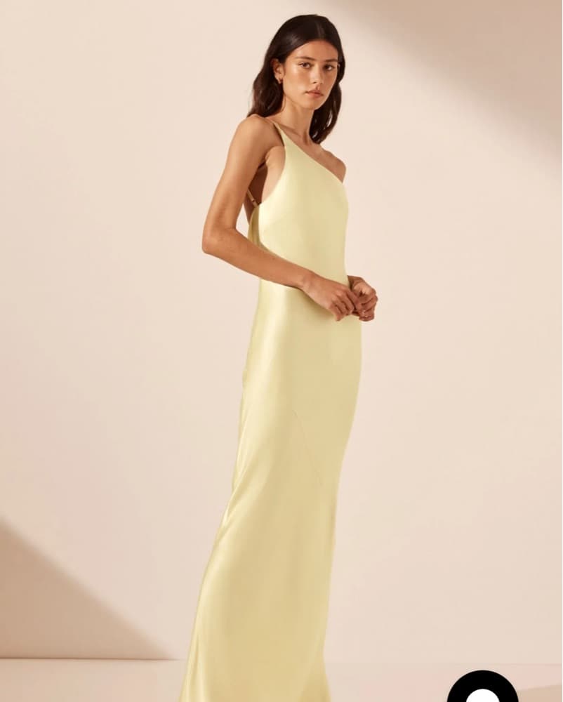 Shona Joy La Lune Cowl Back Dress - Image 2