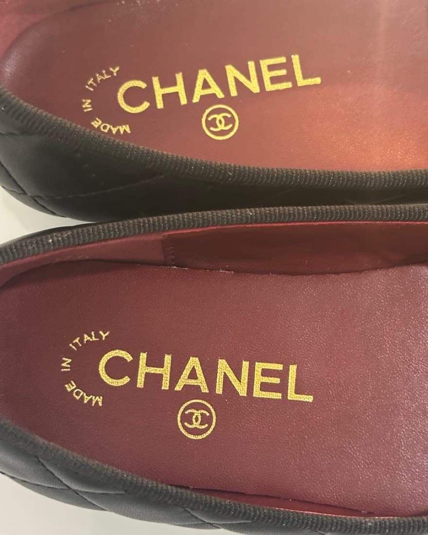 Chanel Ballet Flats 39EU - Image 3
