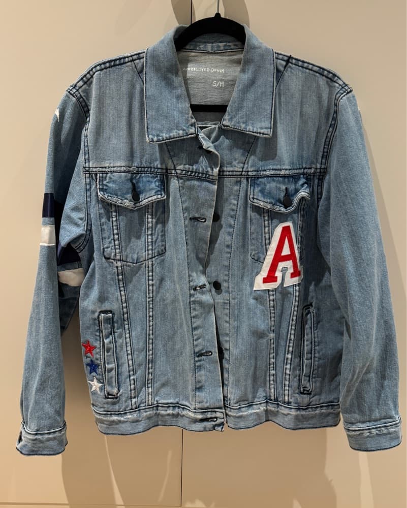 New York Rangers Denim Jacket - Image 2