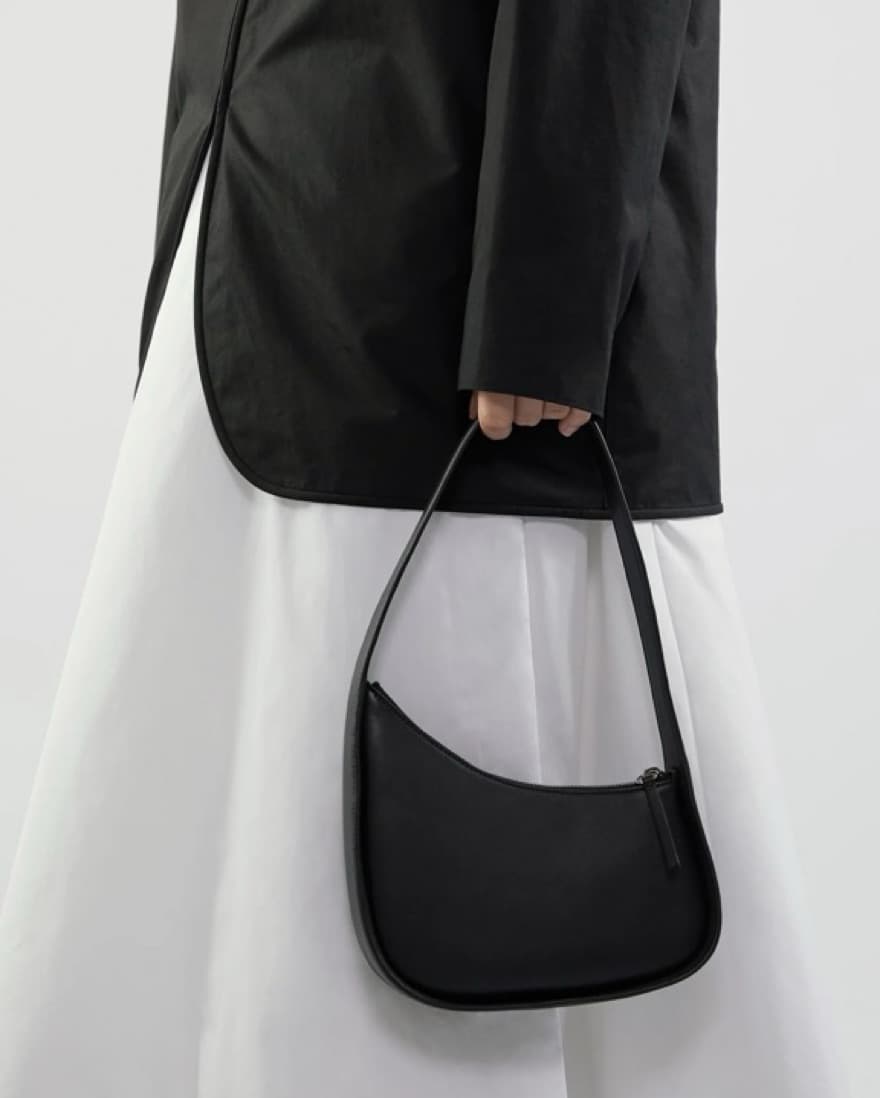 The Row Black Half Moon Bag - Image 2