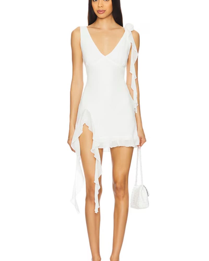 White Mini Dress - Image 1