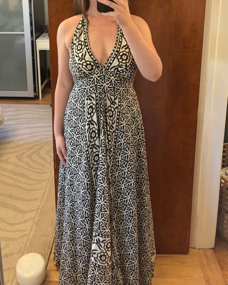Unique Satin Dress from Italy - Image 3