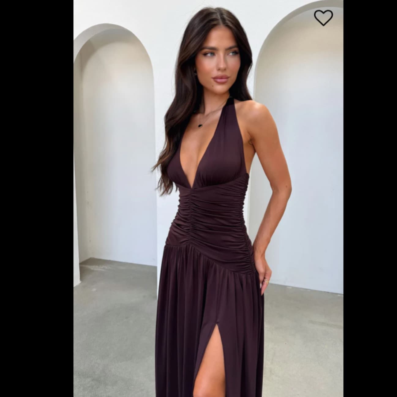 NWT - Brown Maxi Dress - Image 2