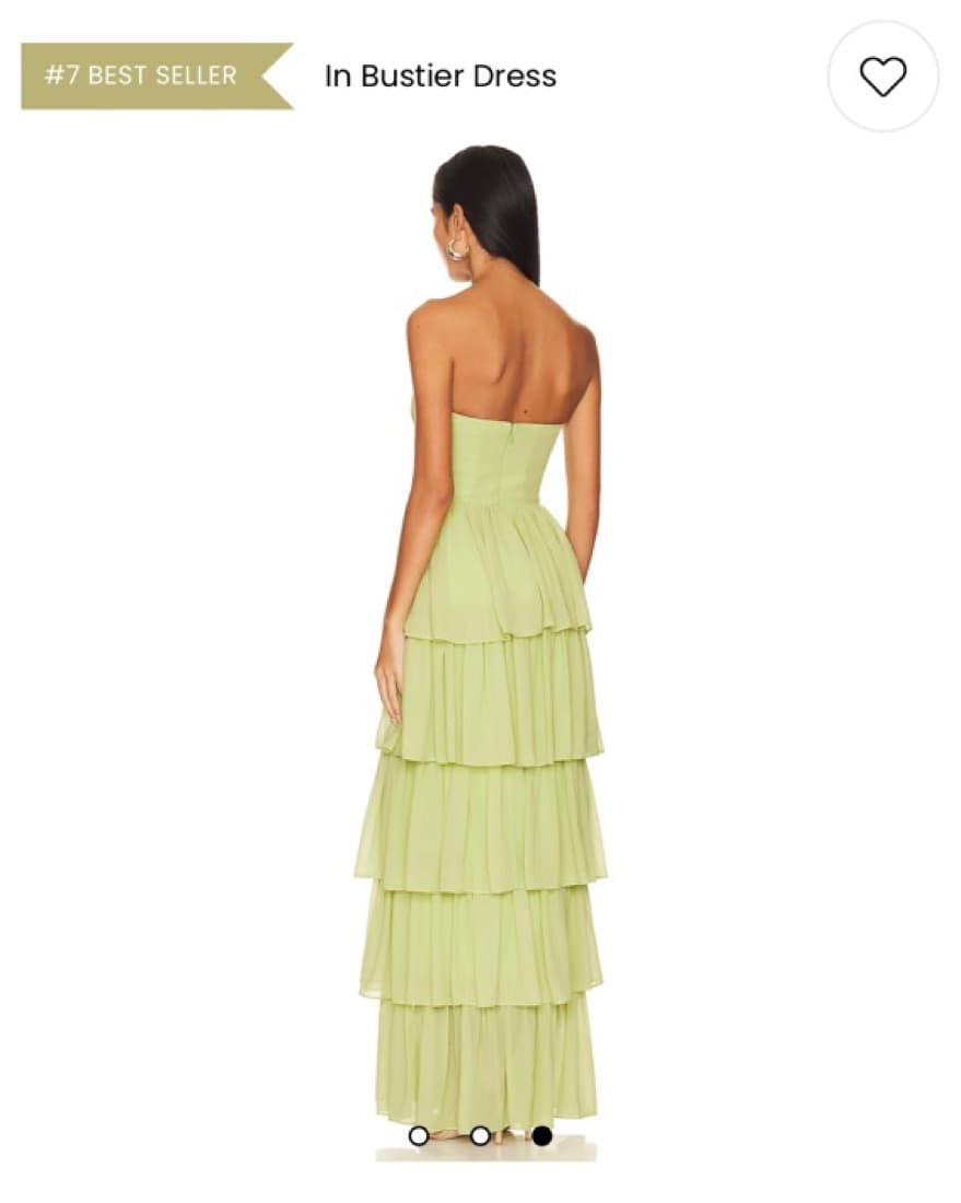 Lovers and Friends- Hattie Gown in Green - Image 2
