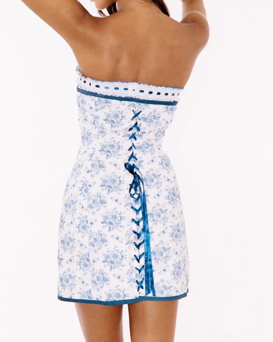 With Jean Sabrin Dress Toile Papillon  - Image 6