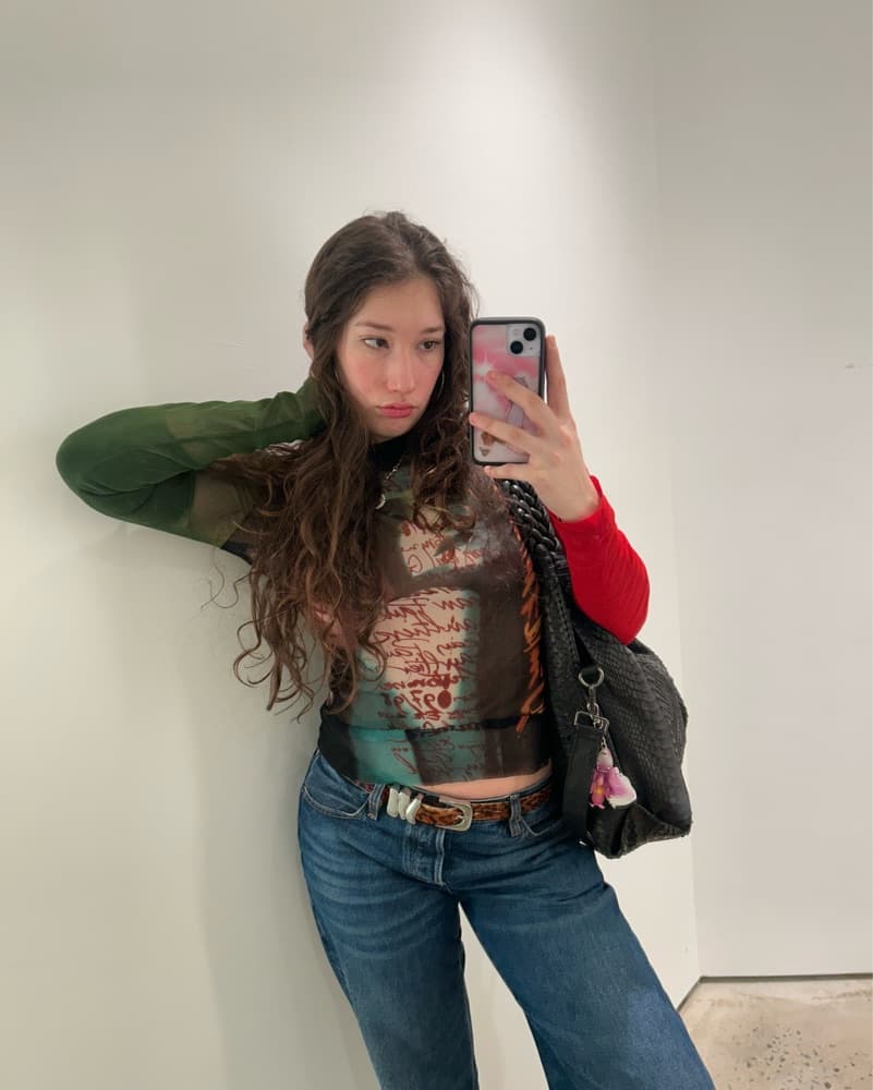 Jean Paul Gaultier Mesh Top - Image 1