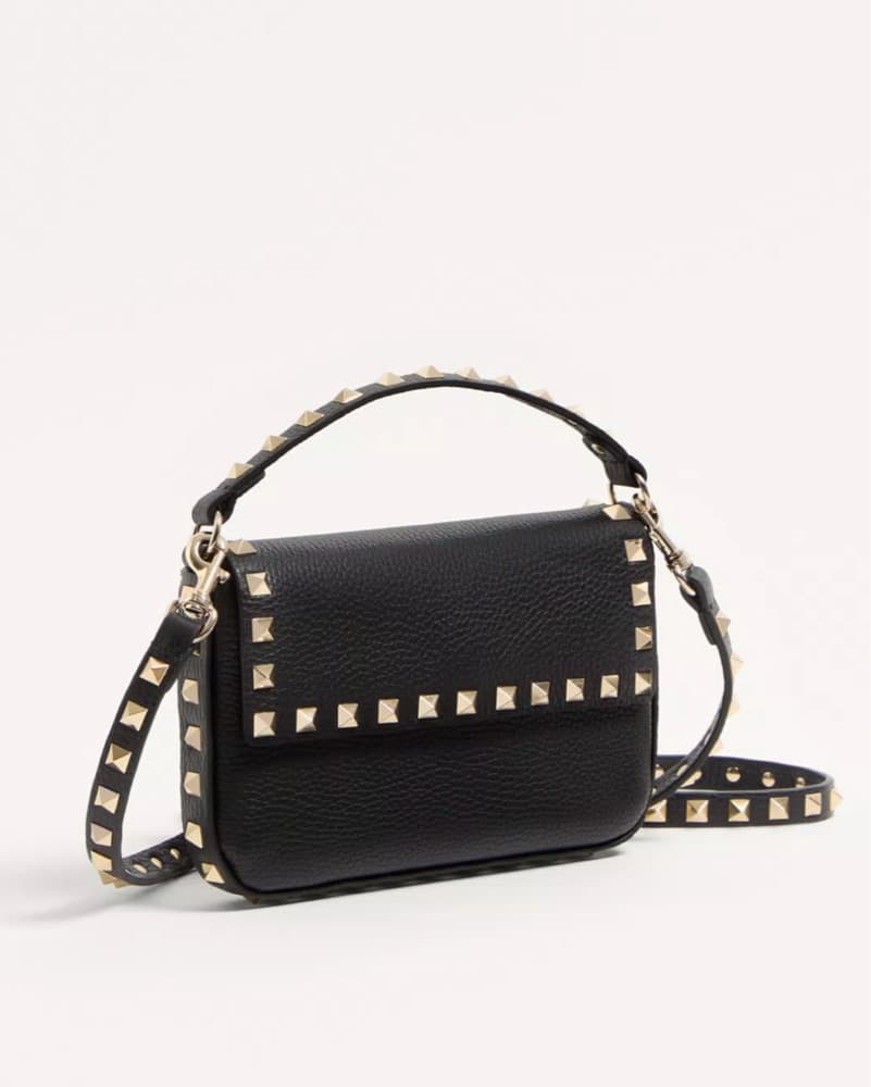 Valentino Studded Black Handbag - Image 3