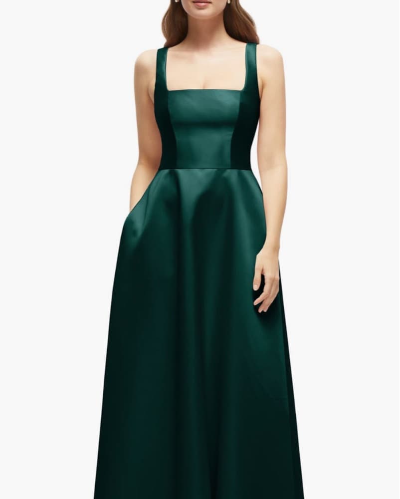 Dessy Collection Evergreen Formal Dress - Image 1