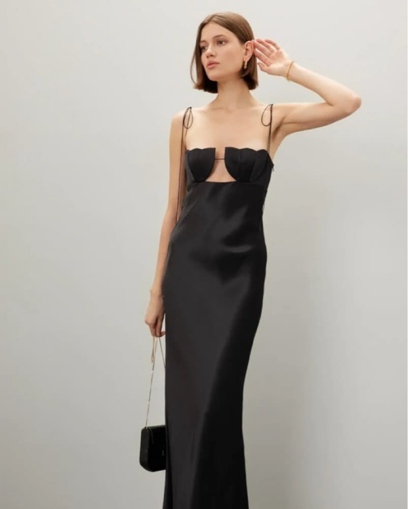 Anna October // Black Tulip Dress - Image 1