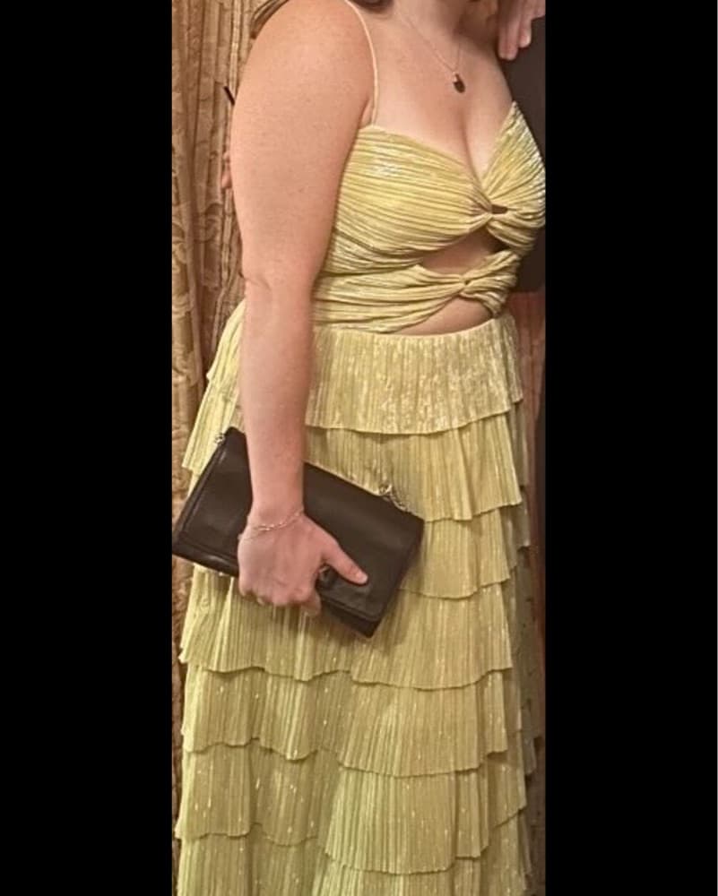 Gianni Bini Yellow Gown - Image 2