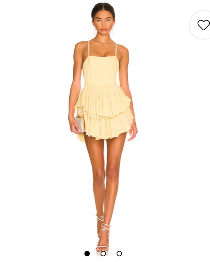 Revolve Yellow Dress - Image 1