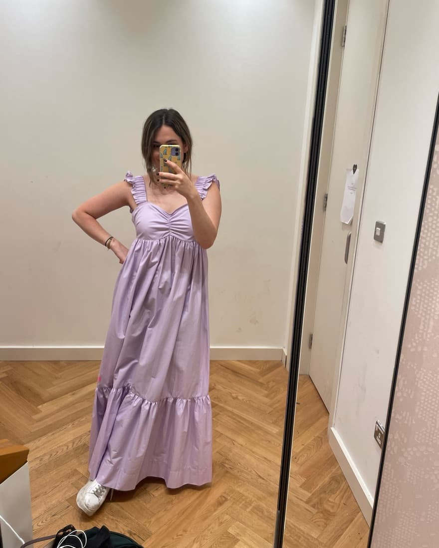 Twinset Milano Lilac Dress - Image 2