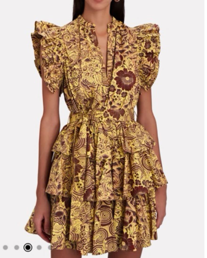 Ulla Johnson Floral Mini Dress - Image 1
