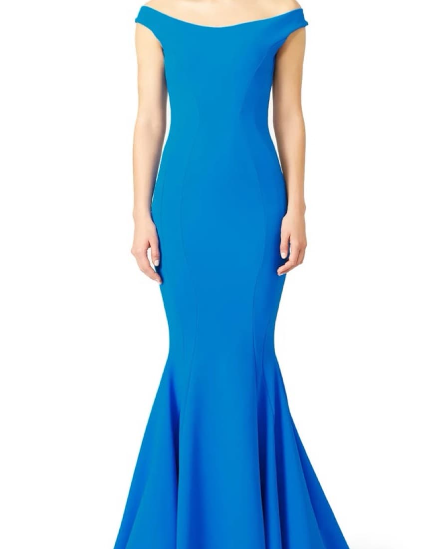 Chiara Boni Cobalt Maeli Gown - Image 1