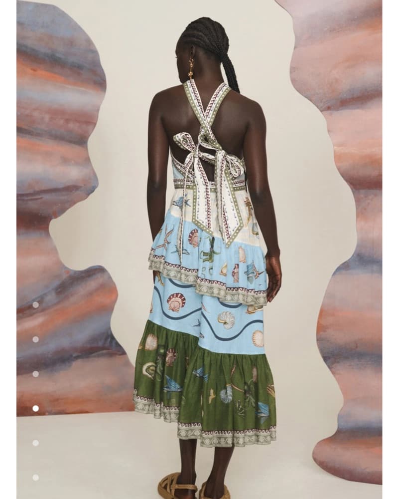 Alémais Bath House Midi Dress - Image 5