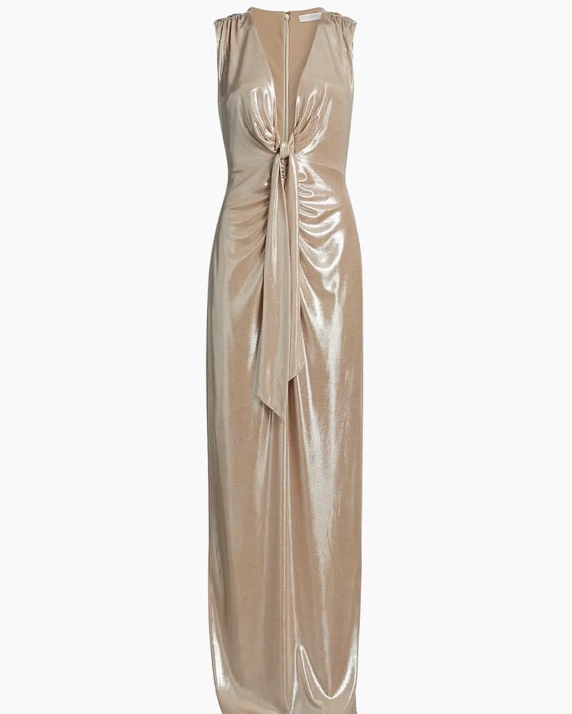 Breonna Metallic Gown - Image 2
