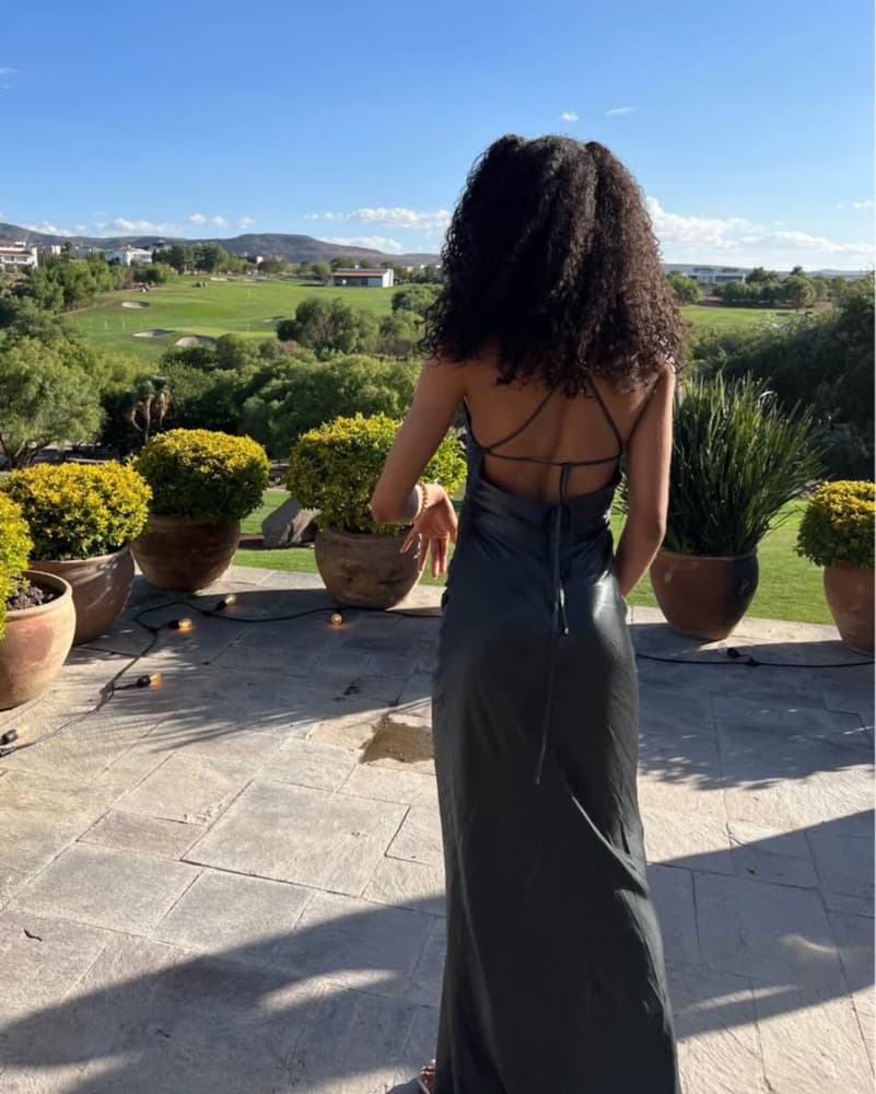 Shona Joy la Lune Lace Back Maxi Dress - Image 3