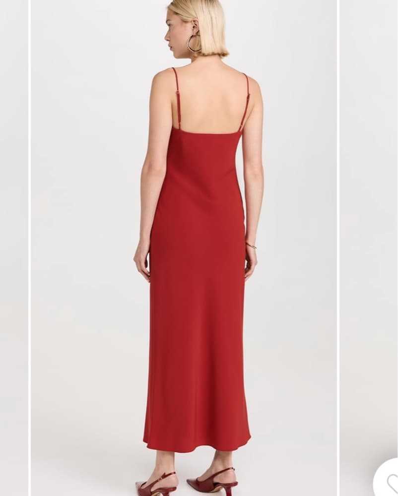 Red Veronica Beard Dress - Image 3