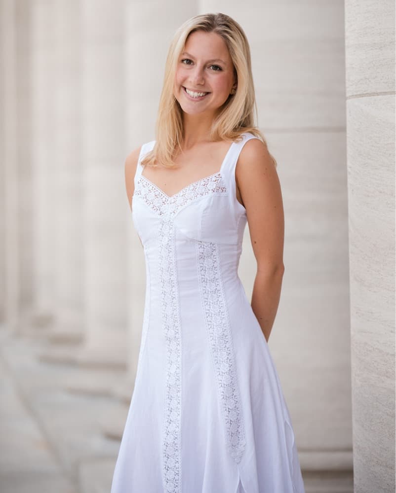 Charo Ruiz White Dress - Image 2