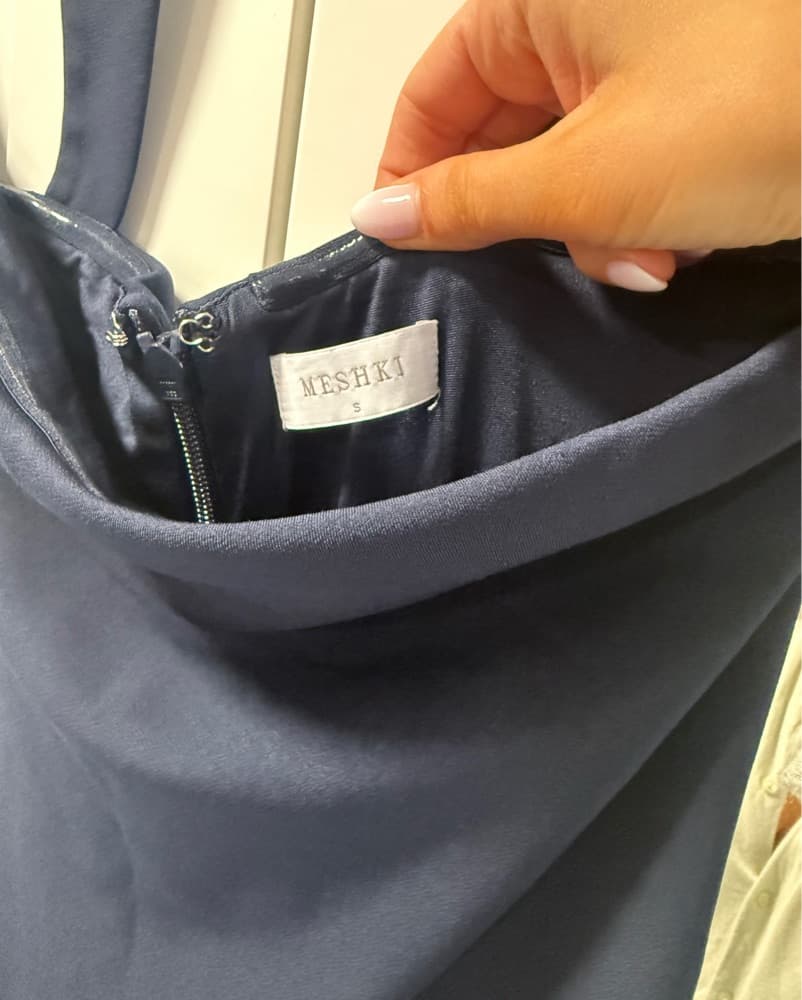 Navy Blue Maxi Dress - Image 2