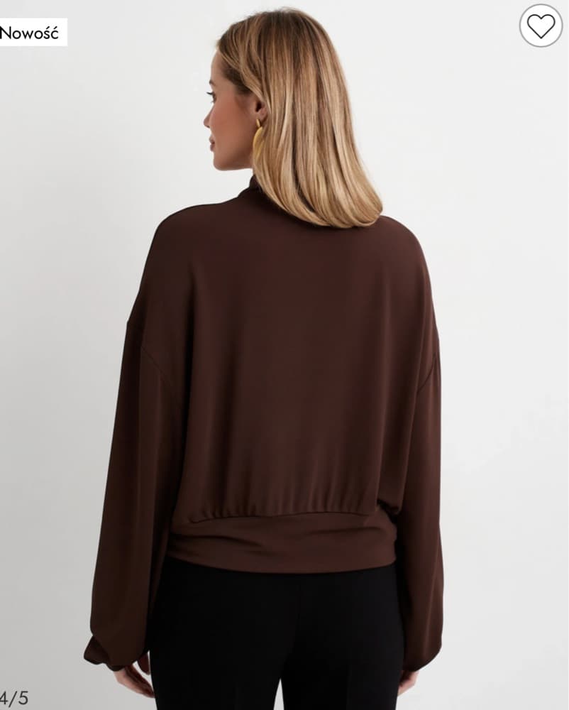 Aya Muse Buttoned Polo Top - Image 2
