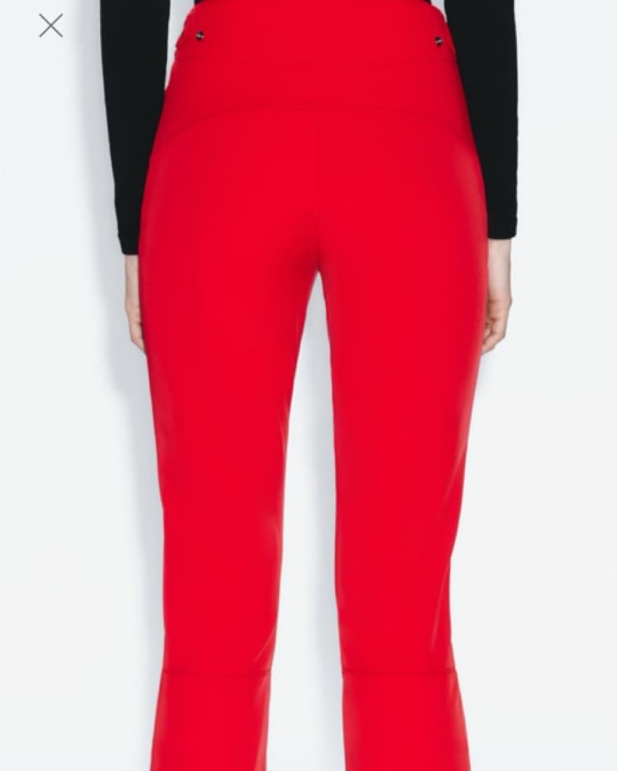 Zara Ski Pants Red - Image 2