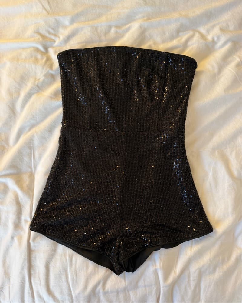 Superdown Amaris Romper Black - Image 2