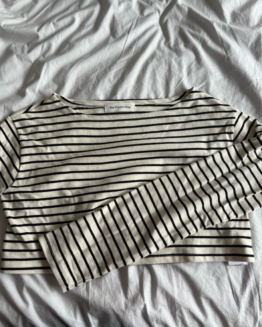 Striped Cropped Top - Image 2