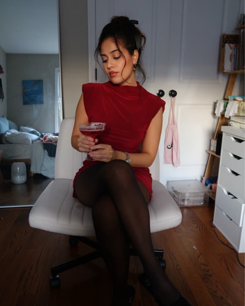 Red Mini Dress - Image 2