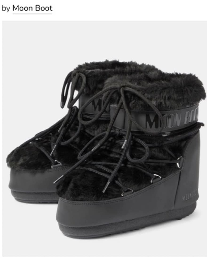 Moon Boot Icon Low Faux Fur Snow Boots  - Image 6