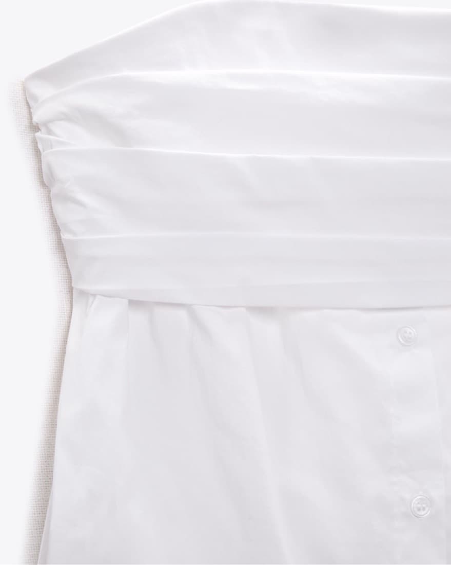 strapless White Top - Image 6