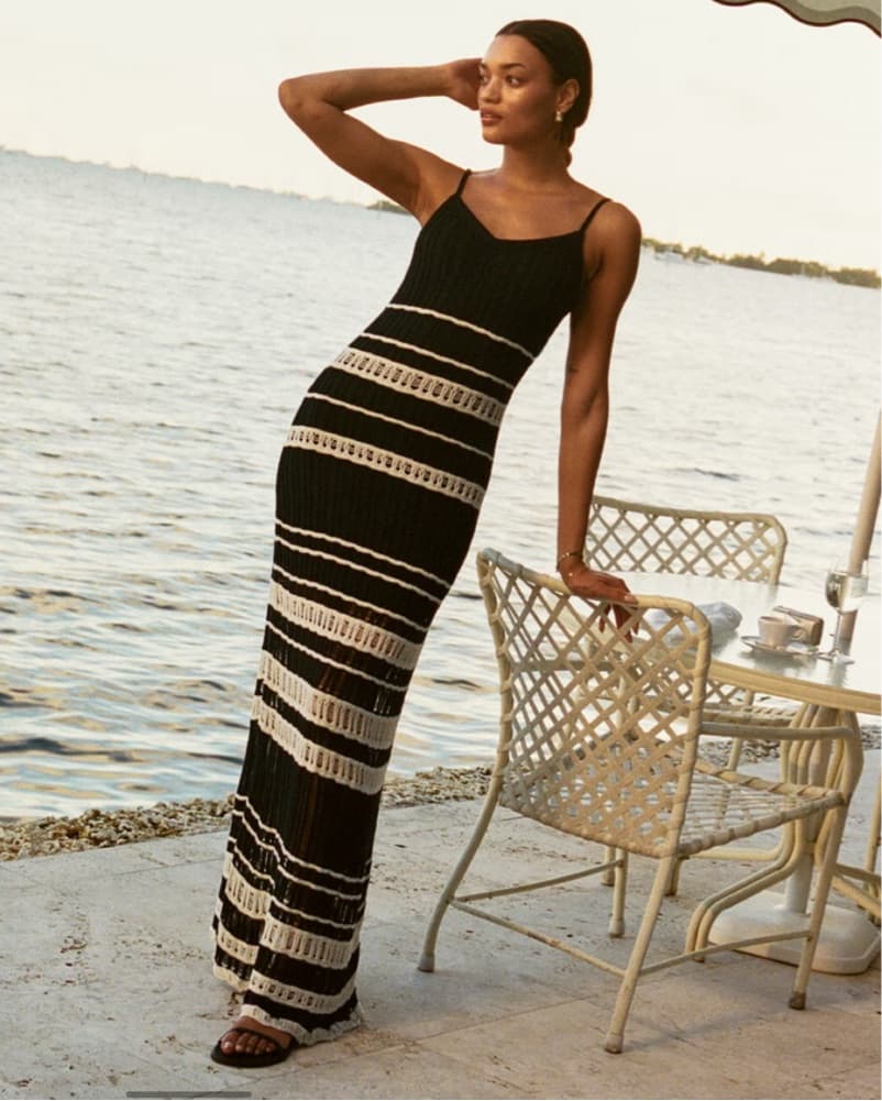 AF Crochet Style Maxi - Image 1