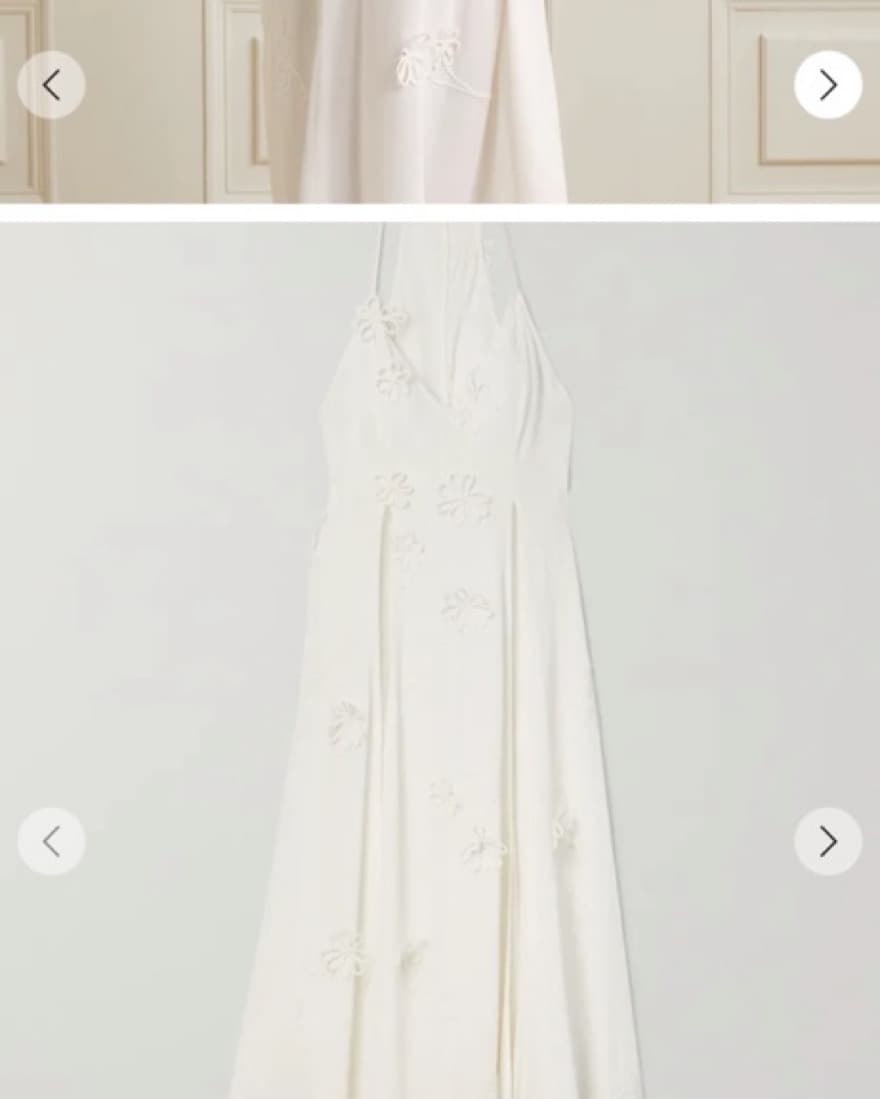 Cult Gaia Jardin floral-appliquéd crepe  - Image 3