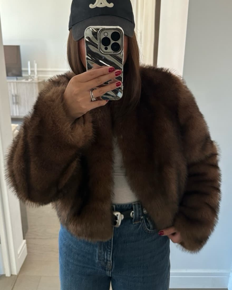ASTR the Label Doxey Faux Fur Jacket - Image 4
