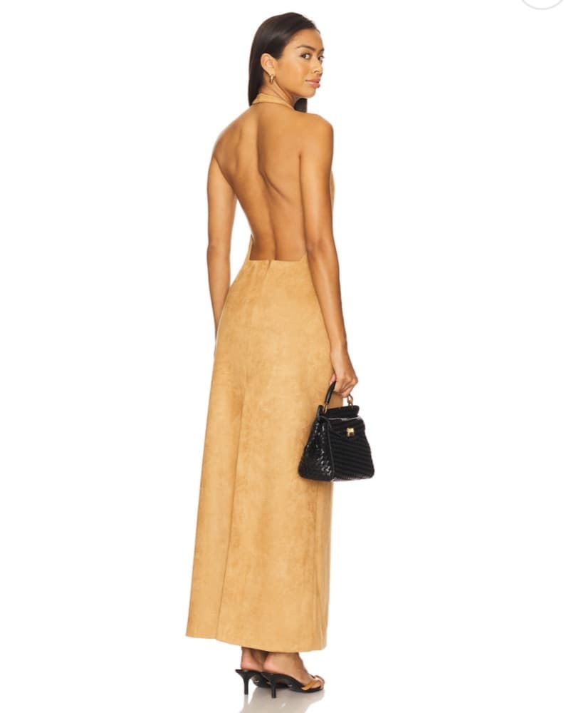 The Ambrose Dress In Honey - Image 3